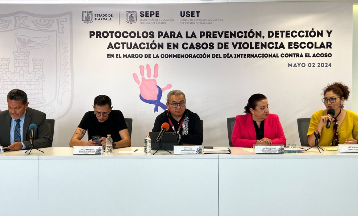 Presenta Sepe-Uset protocolos de prevención y actuación de violencia escolar