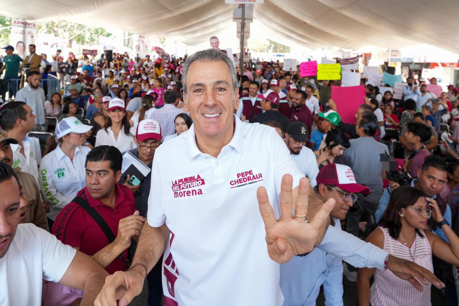  José Chedraui Budib refuerza su propuesta en seguridad durante su campaña por la alcaldía