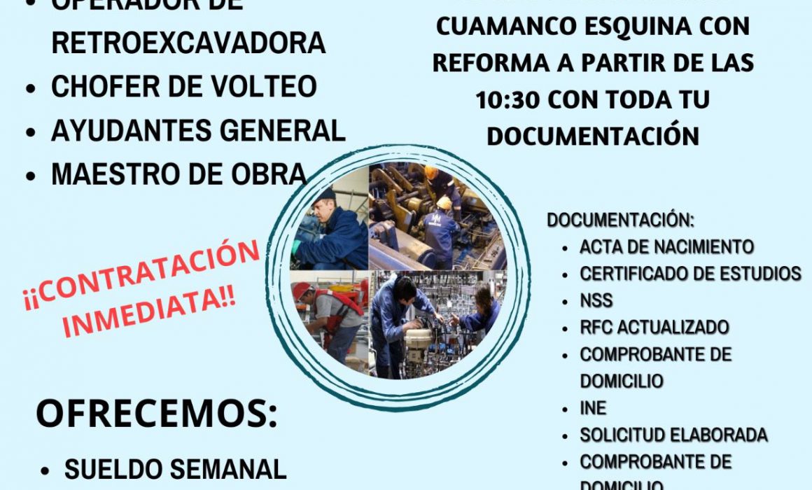Gobierno de Huamantla y Diprolam invitan a reclutamiento de vacantes