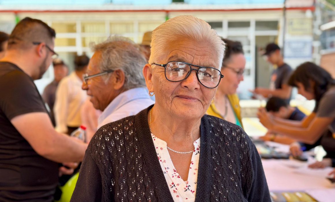 DIF Huamantla apoya la salud visual de artesanos y población en general