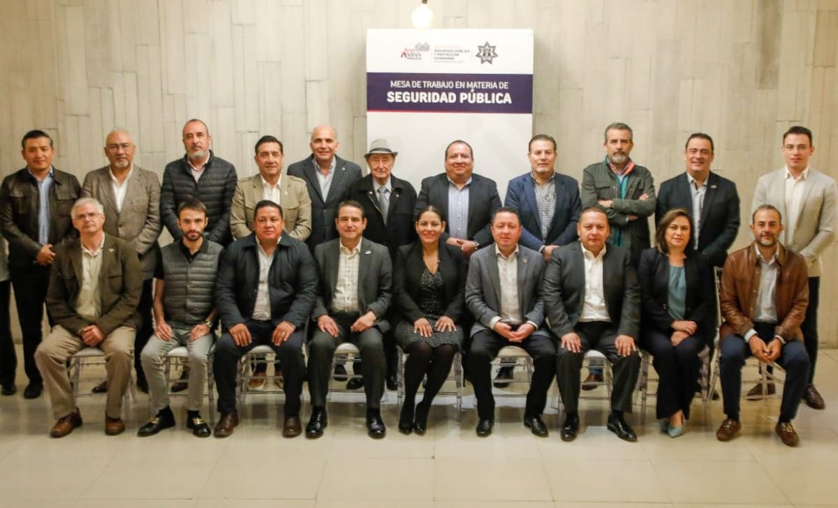 Encabeza Lupita Cuautle mesa de trabajo en materia de seguridad con organismos y cámaras empresariales