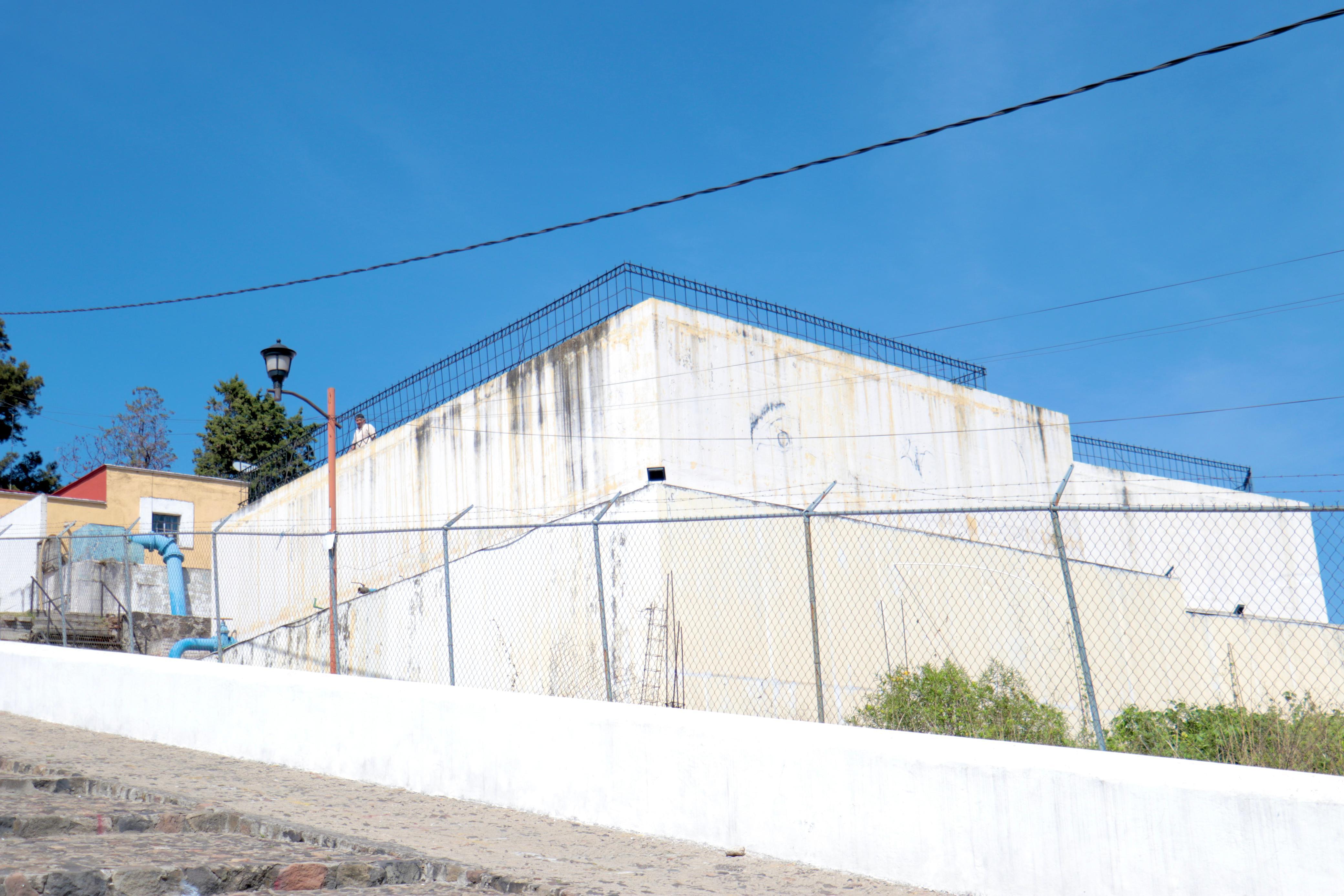 SOSAPACH lleva a cabo labores de limpieza y desinfección en tanques elevados