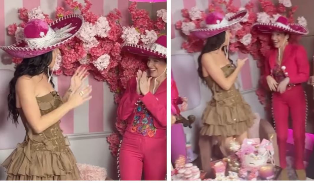 Katy Perry sorprendida por mariachi femenino en Pinky Promise México
