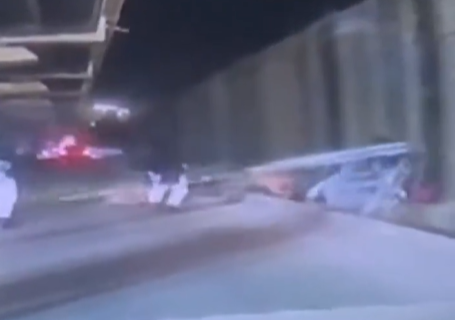 Intento de cruce en el muro fronterizo de Tijuana termina en caída y detención