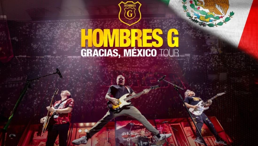 Hombres G regresa a México en 2025 con su “Gracias, México Tour”: ¡No te lo pierdas!