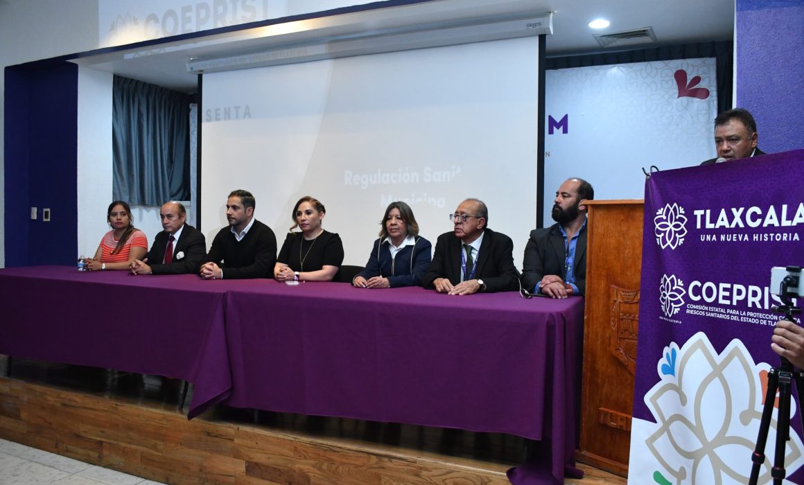 Coeprist refuerza colaboración con municipios de Tlaxcala para prevenir enfermedades