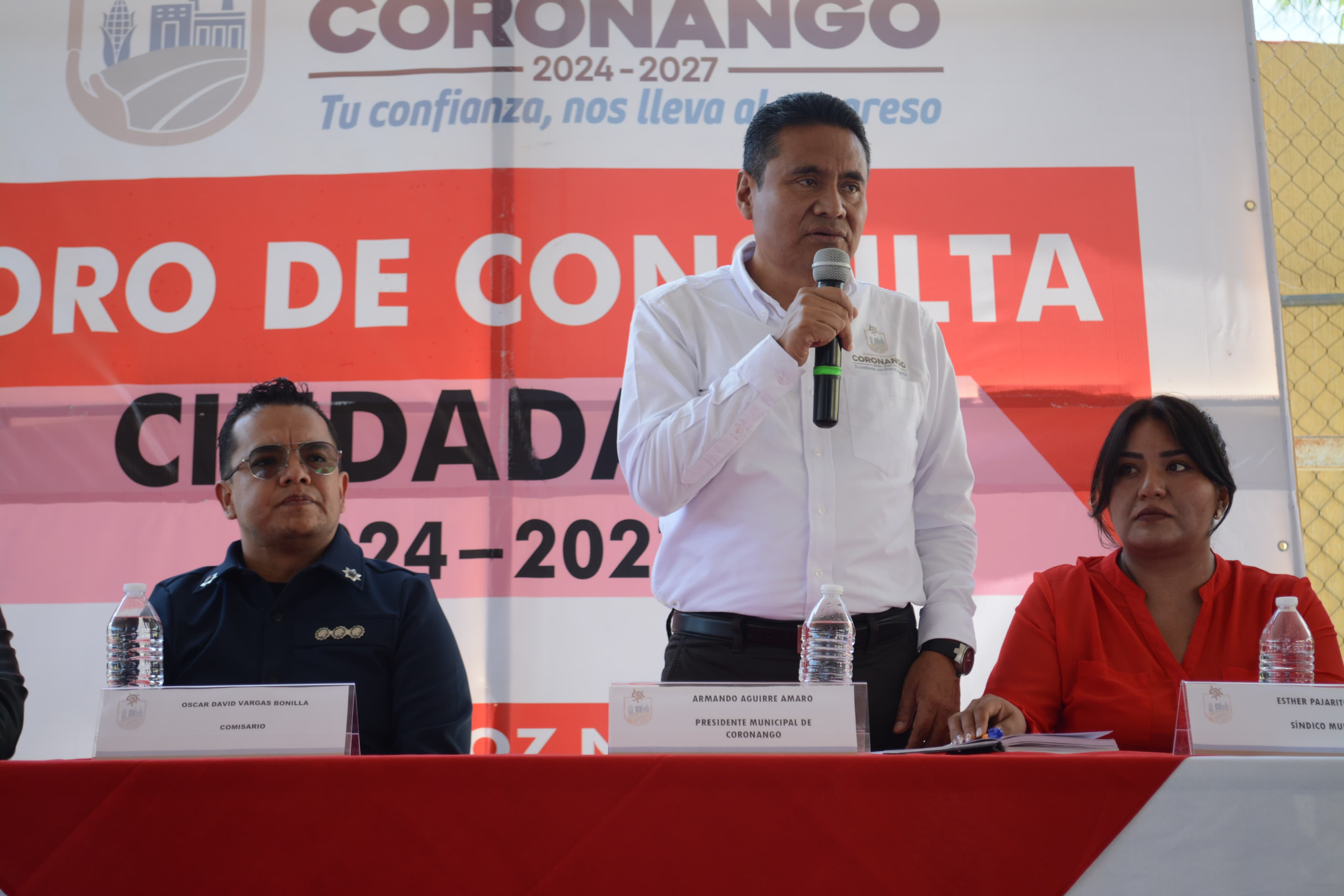 Encabezó Armando Aguirre Foros de Consulta Ciudadana en Mihuacán, Ocotlán y Misiones de San Francisco
