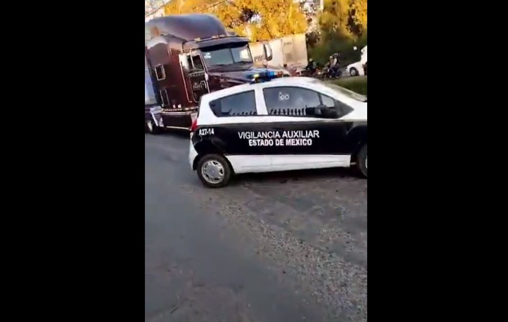 Intento de asalto en México-Querétaro deja un custodio fallecido y bloqueo vial