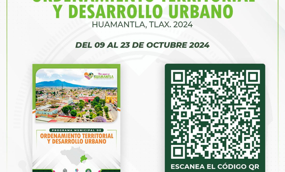 ¡Tu voz importa! Consulta Ciudadana en Huamantla del 9 al 23 de octubre