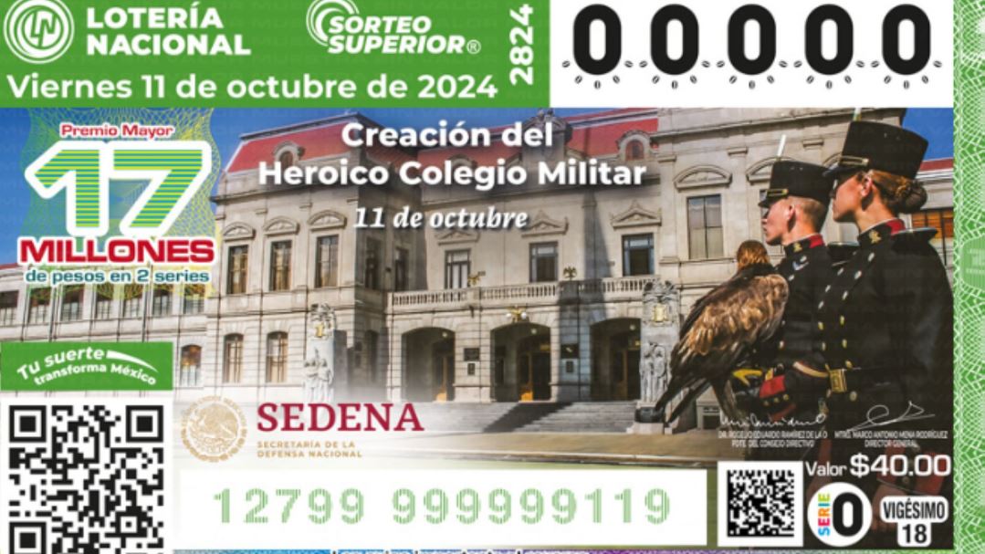 Premio Mayor de la Lotería Nacional cae en Veracruz: $8.5 millones al ganador