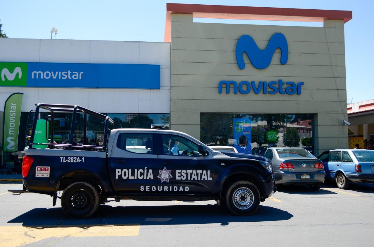 ¡Robo de 180 celulares en Movistar Tlaxcala! Autoridades investigan