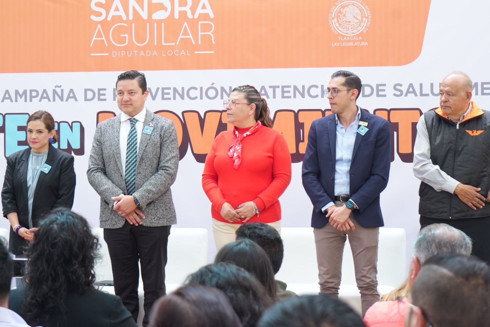 Sandra Aguilar impulsa campaña para priorizar la salud mental en Tlaxcala