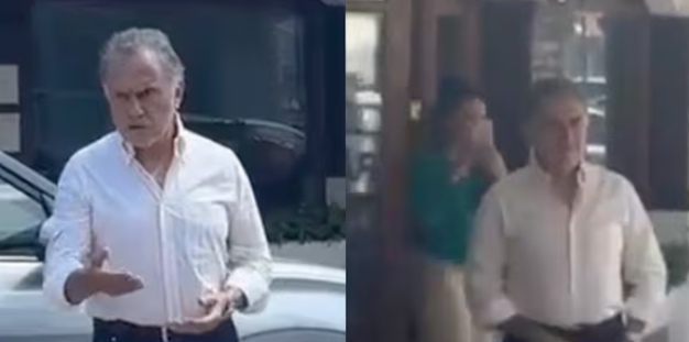 Yunes Linares es increpado en Veracruz por su apoyo a Morena