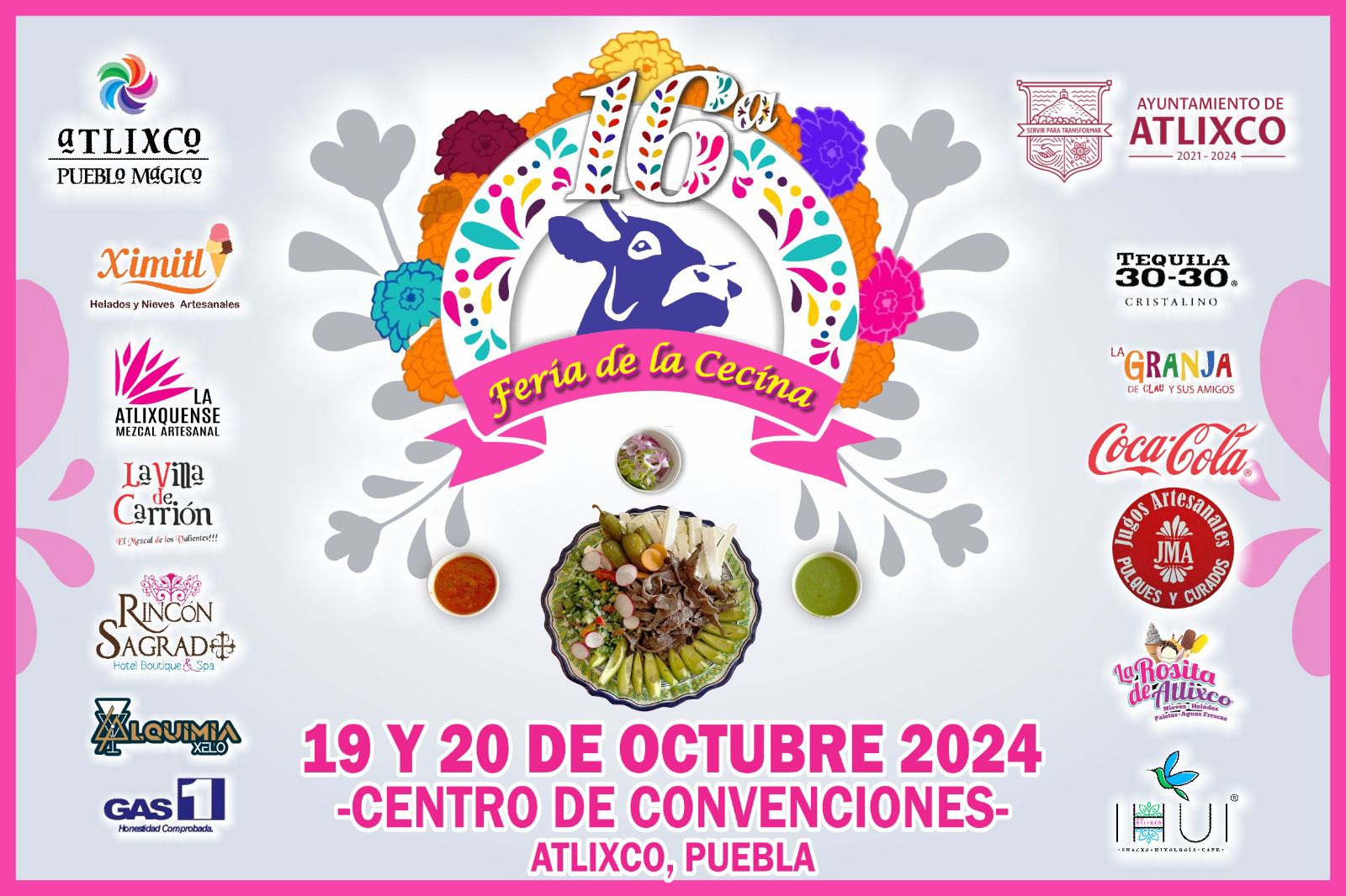 ¡Celebra el Festival Valle de Catrinas con ferias gastronómicas en Atlixco!