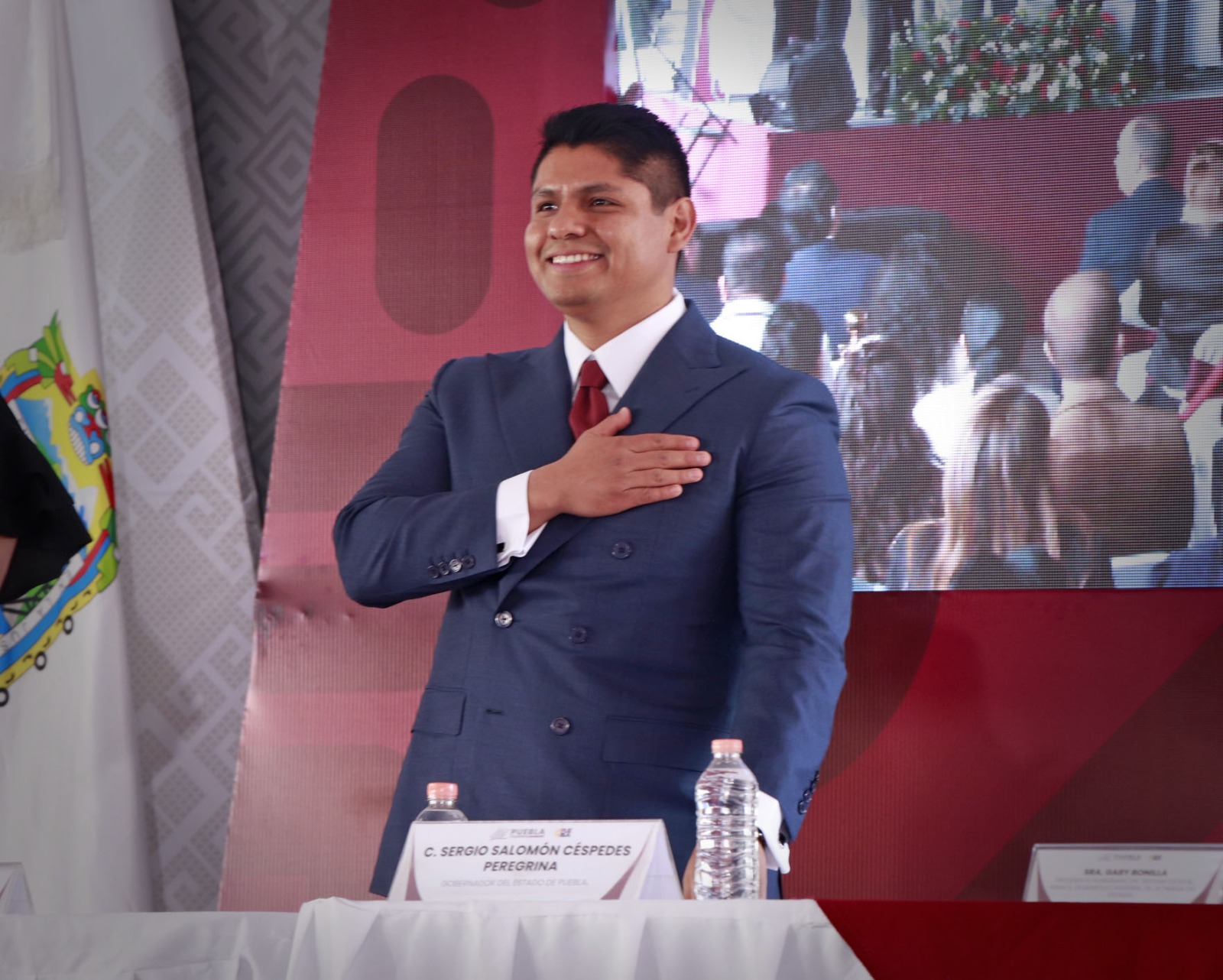 Trabajaré con todo el ímpetu en beneficio del pueblo de Cuautlancingo: Omar Muñoz 