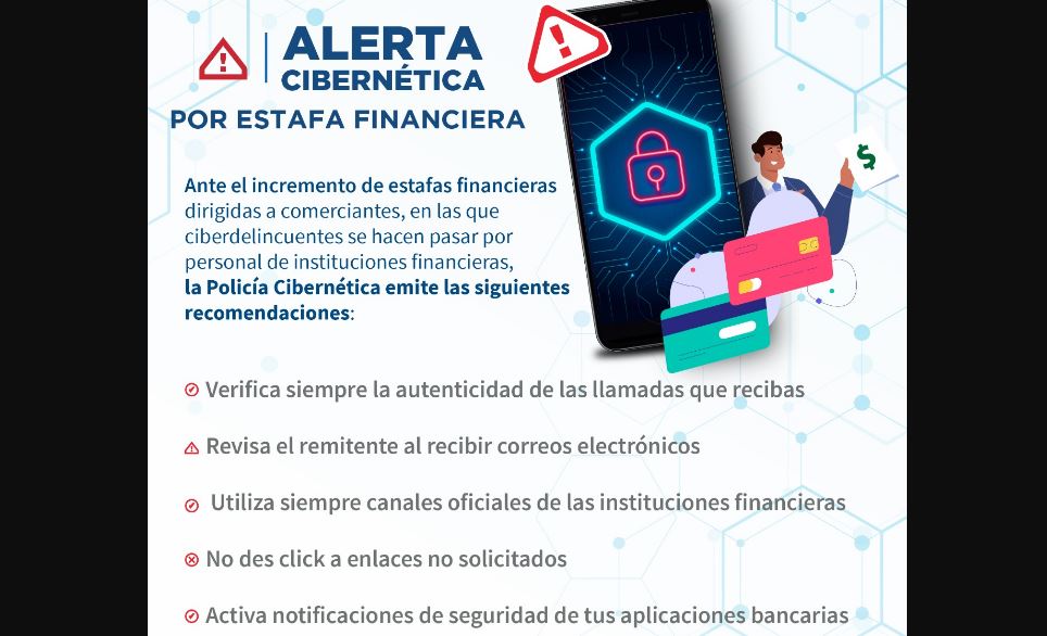 Policía Cibernética CDMX alerta sobre nueva estafa financiera a comerciantes