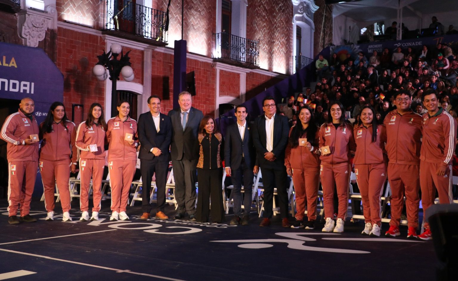 Inauguran Copa Mundial de Tiro con Arco en Tlaxcala con espectáculo único