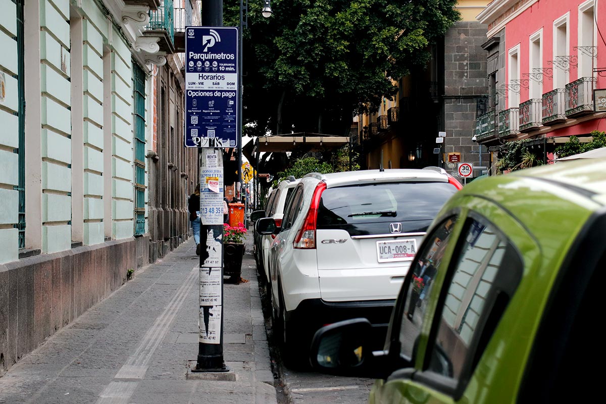 Prueba piloto de parquímetros en la zona de El Carmen