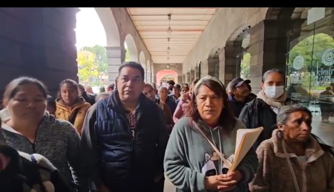 Habitantes de San Francisco Totimehuacan exigen servicios básicos al Ayuntamiento de Puebla