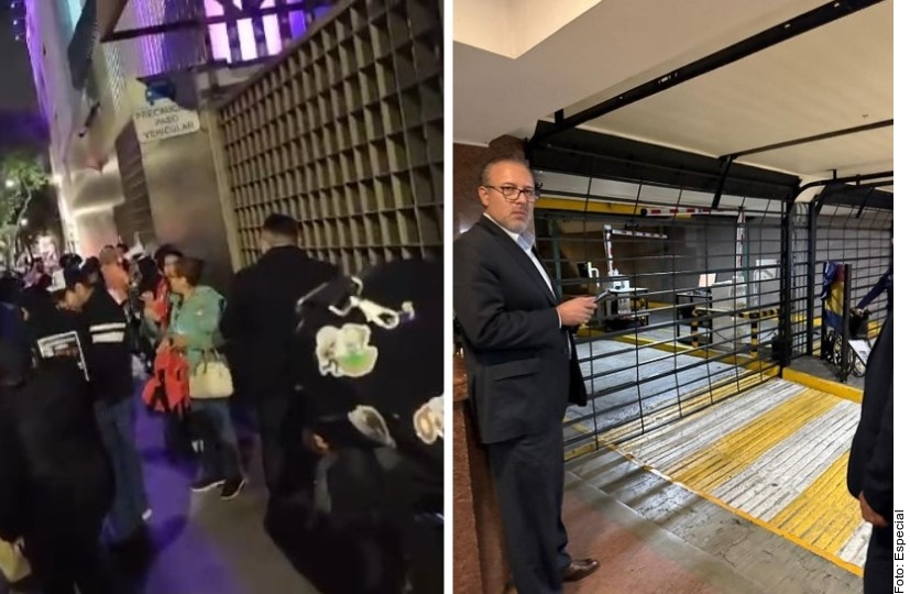 Trabajadores del Poder Judicial encierran a Norma Piña y consejeros del CJF en protesta por reforma judicial