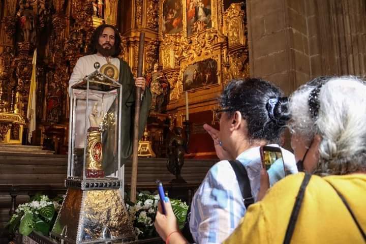 Confirman retorno de reliquias de San Judas Tadeo a Tlaxcala