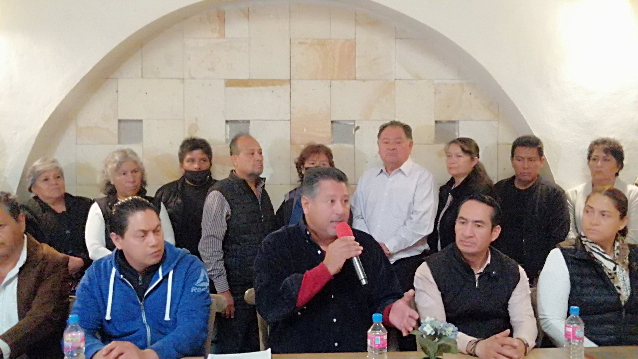 Comerciantes de San Pedro Cholula respaldan a Tonantzin Fernández