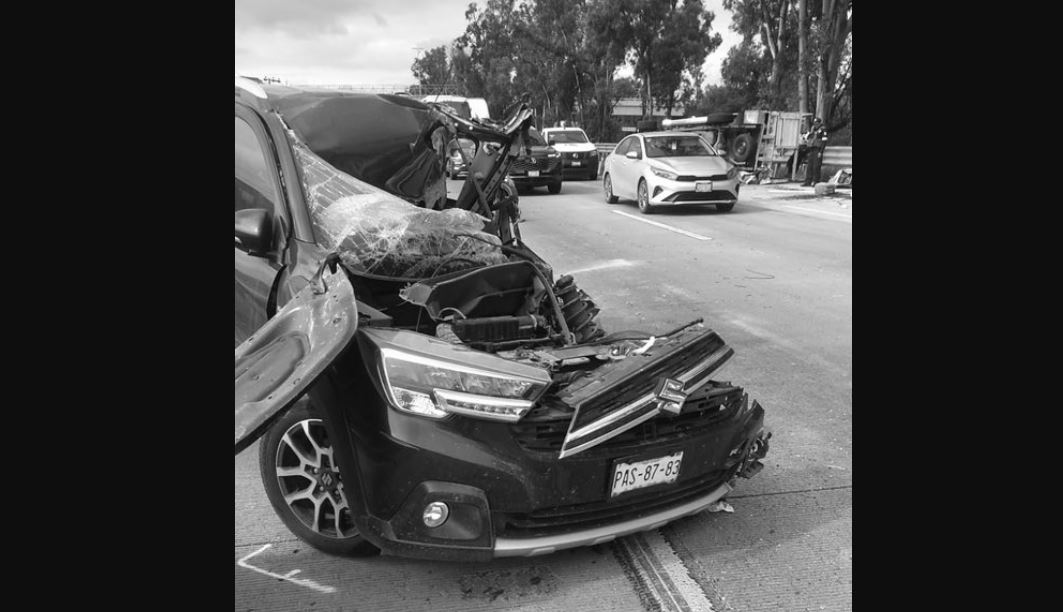 Accidente en la autopista México-Querétaro deja un fallecido y caos vial