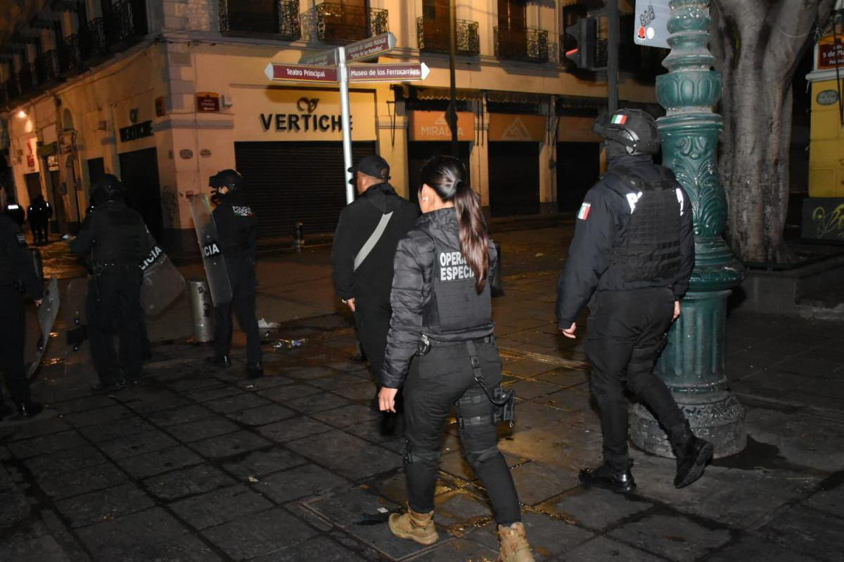 Ayuntamiento de Puebla refuerza operativo en el Centro Histórico para inhibir el comercio informal