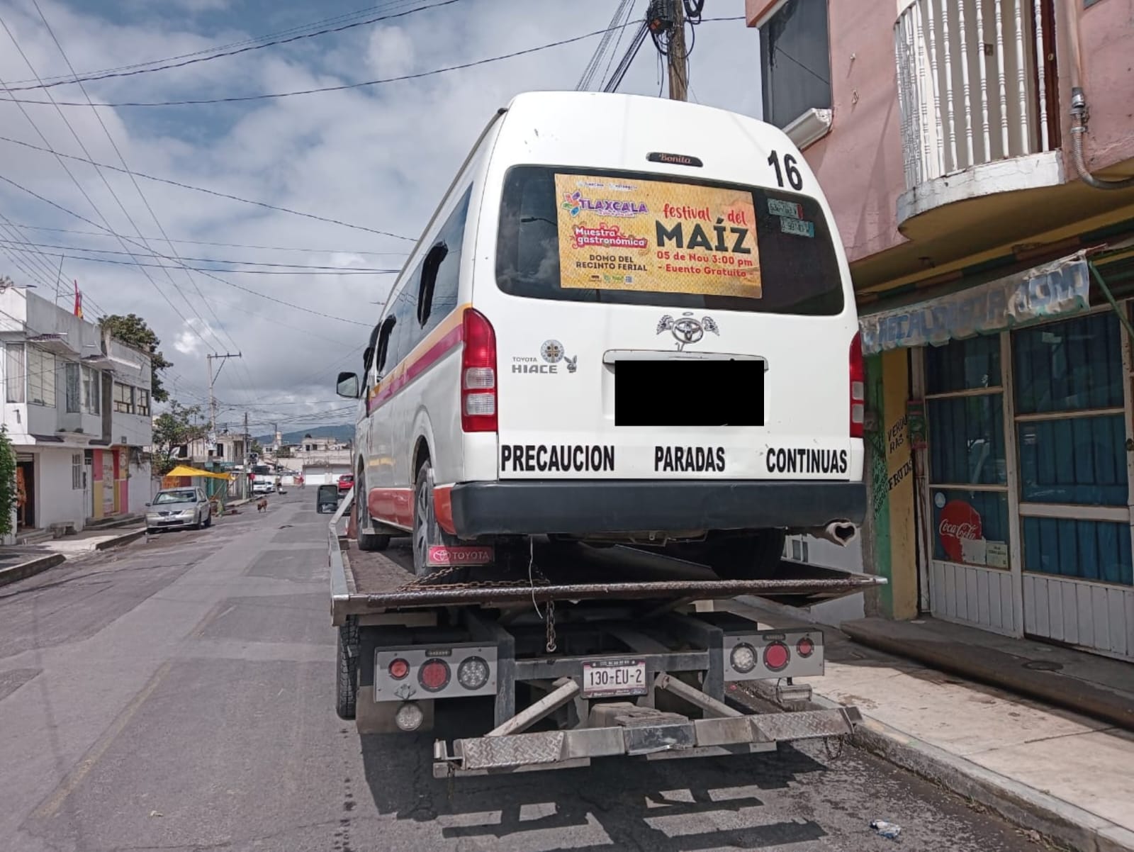 Conductor ebrio de transporte público detenido: Seguridad en acción