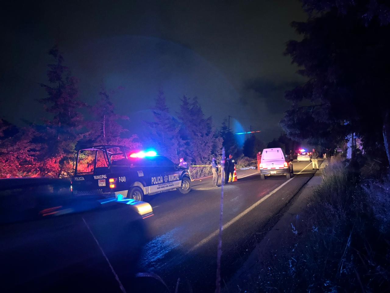 Hombre fallece al ser atropellado en San Pablo del Monte