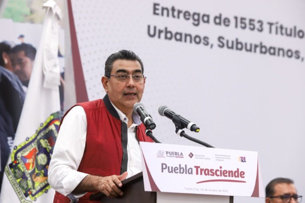 Gobernador de Puebla será titular del INM en gobierno de Claudia Sheinbaum 