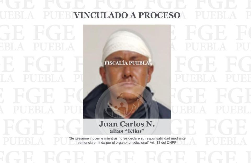 Vinculan a proceso a Juan Carlos N. por extorsión a una tortillería en Tepeaca
