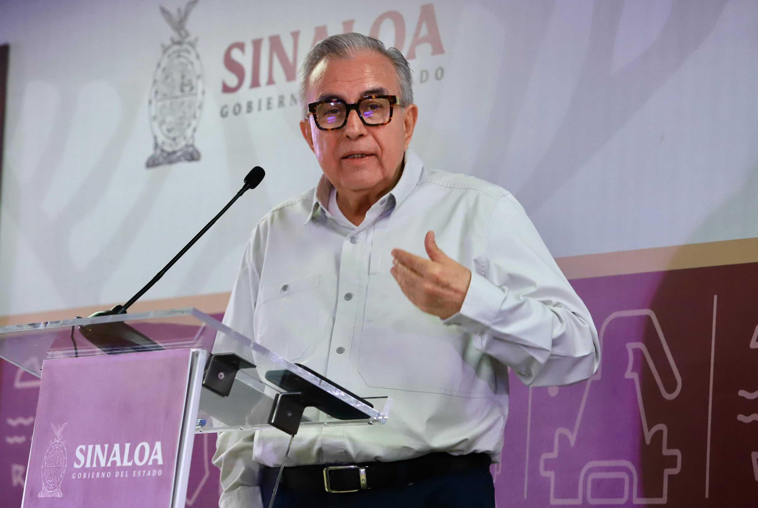 Sinaloa refuerza seguridad: Gobernador Rocha Moya anuncia operativos especiales