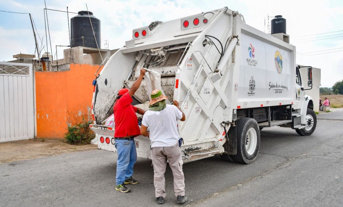Anuncia Huamantla interrupción en el servicio de recolección de basura