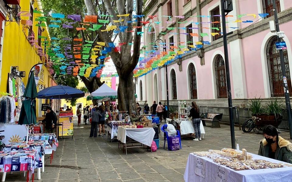 Ayuntamiento de Puebla impulsa mercados temporales en espacios históricos por Fiestas Patrias