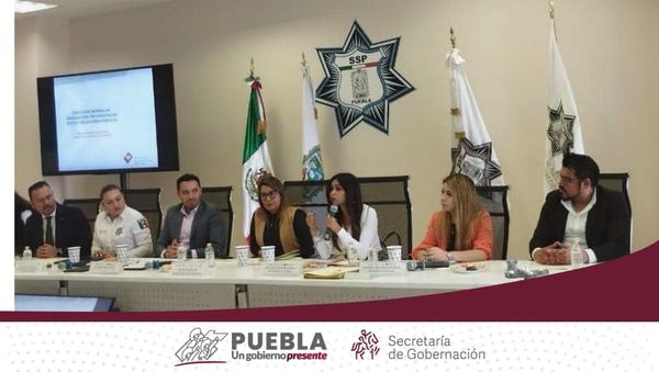 San Andrés Cholula participa en Mesa en Favor a las Mujeres encabezado por gobierno estatal 