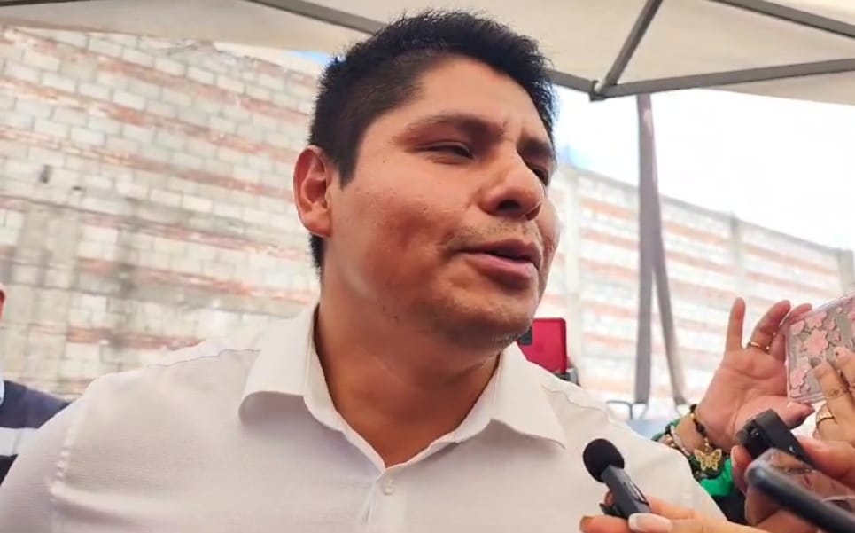 Omar Muñoz planea duplicar el cuerpo policial de Cuautlancingo
