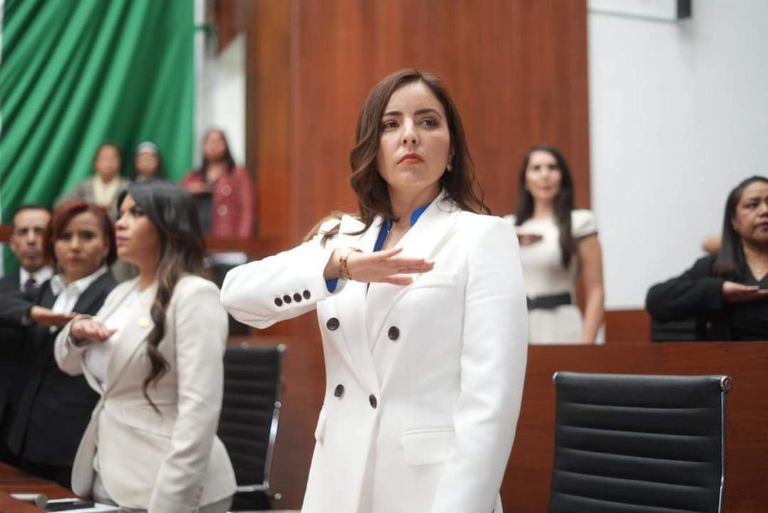 Diputada panista en Tlaxcala toma riendas y fija postura