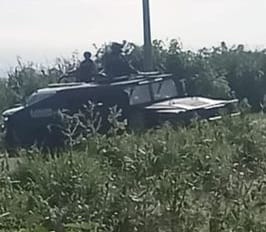 Alertan sobre patrullaje de GN y Ejercito en zona del plantón contra basurero 