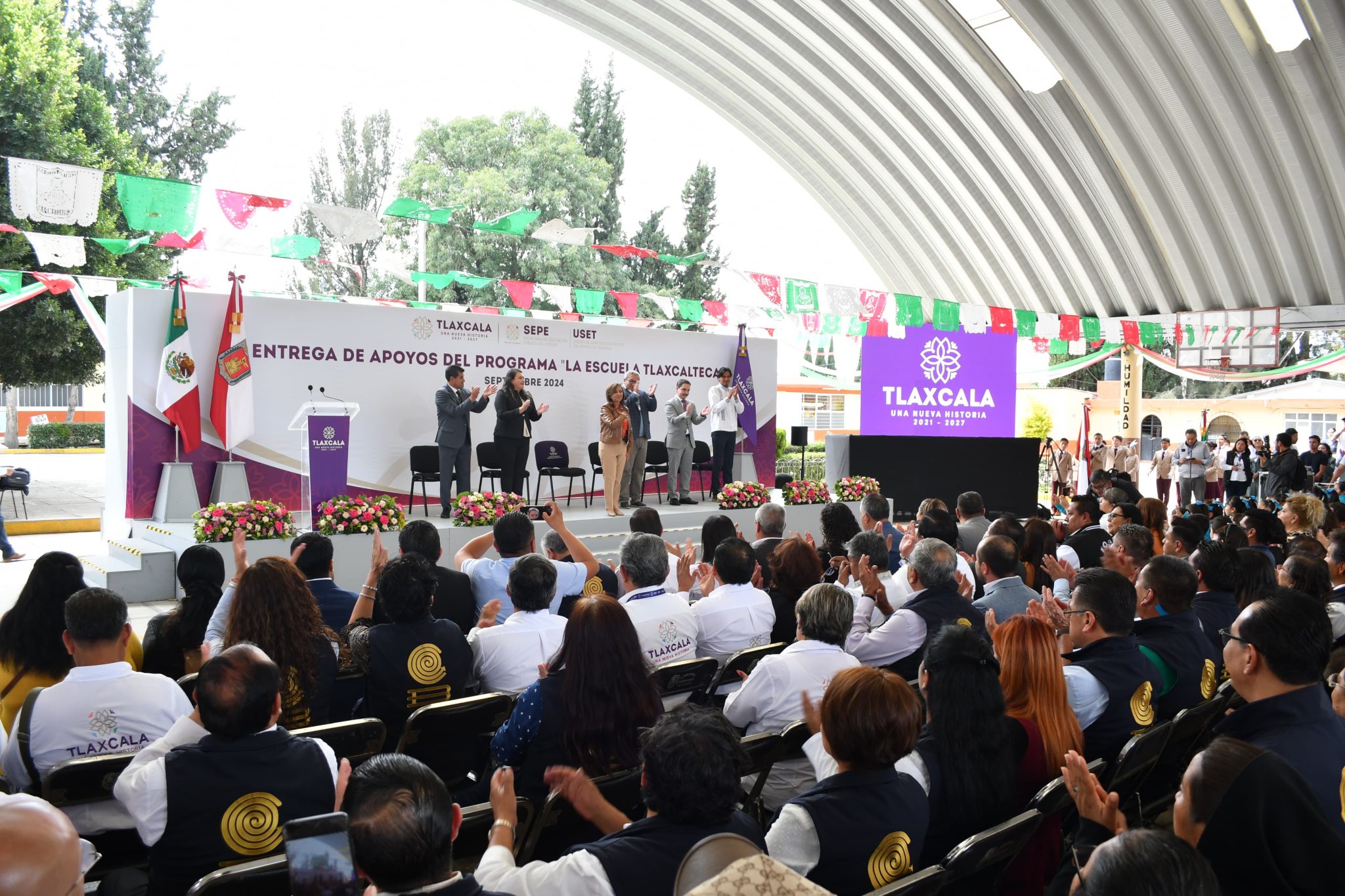 Más de 540 comités de padres en Tlaxcala se benefician con programa educativo