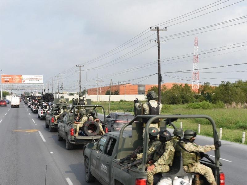 300 militares llegan a Reynosa para reforzar seguridad y combatir la delincuencia organizada