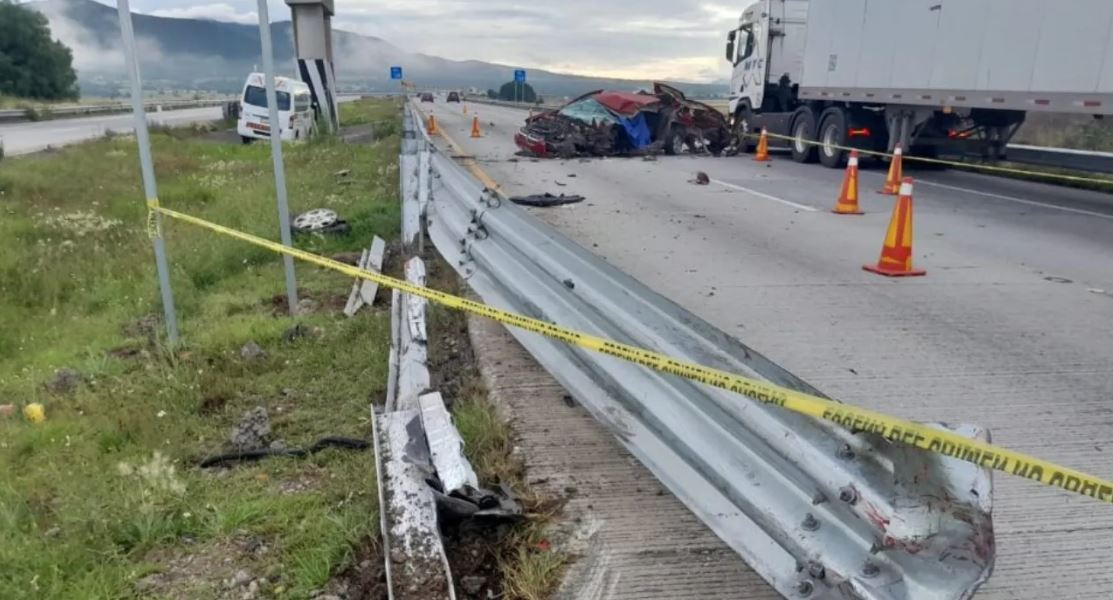 Accidente en Arco Norte: cierre parcial y caos en la vialidad Pachuca-Tulancingo