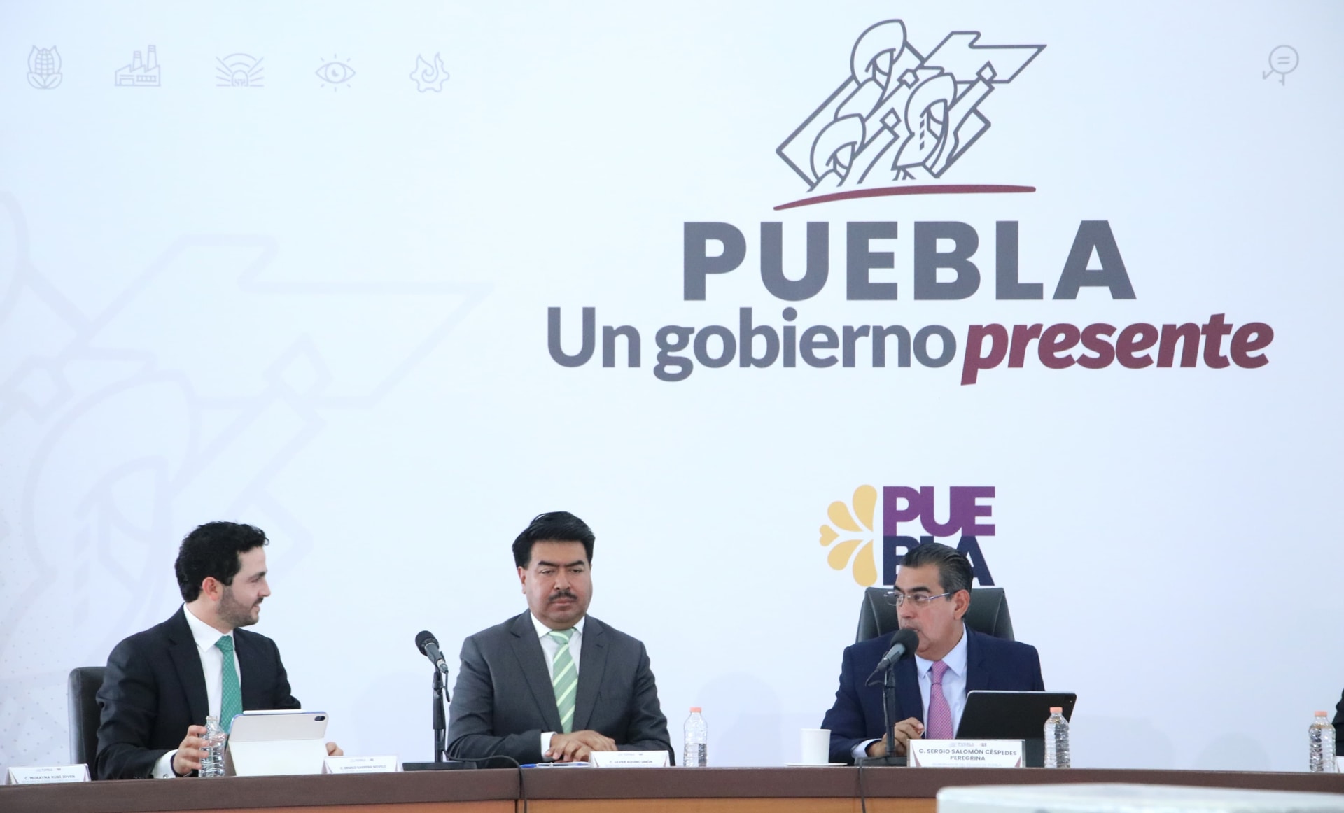 Sergio Salomón lidera misión en Alemania para atraer inversiones a Puebla