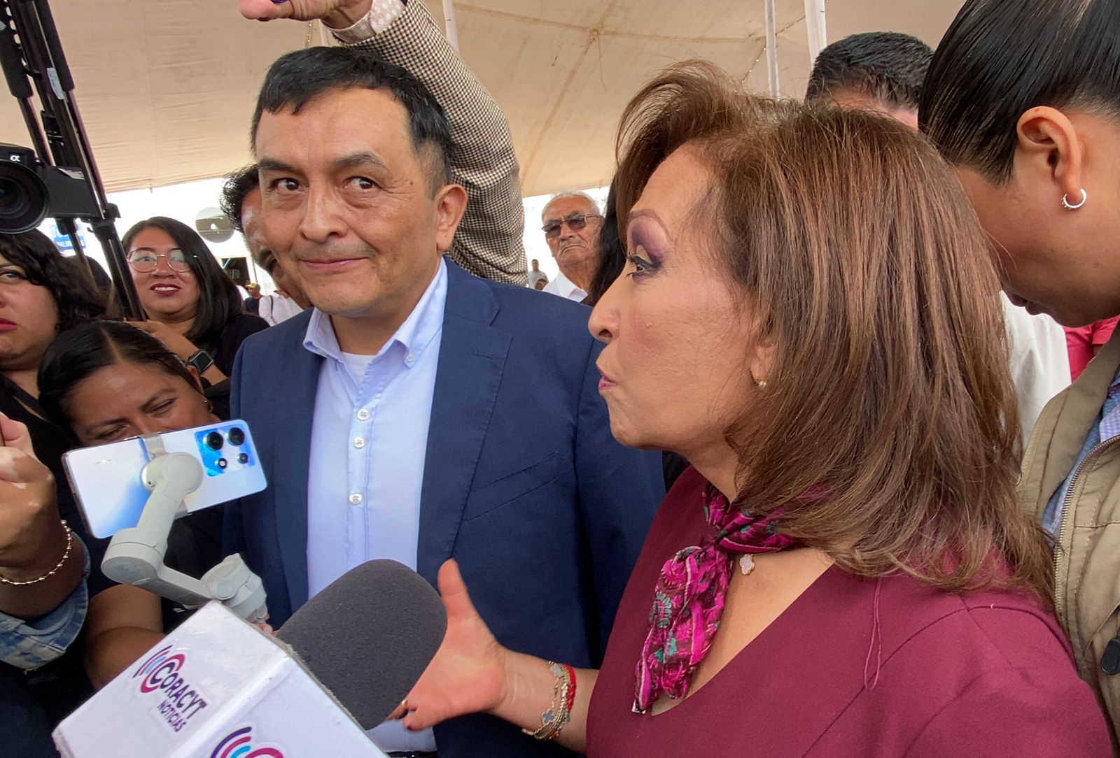 AMLO deja legado a Tlaxcala: Lorena Cuéllar