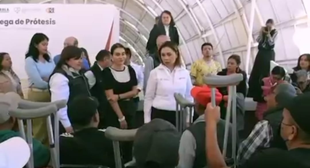 Entrega de prótesis en Puebla un compromiso con la inclusión: Nay Salvatori