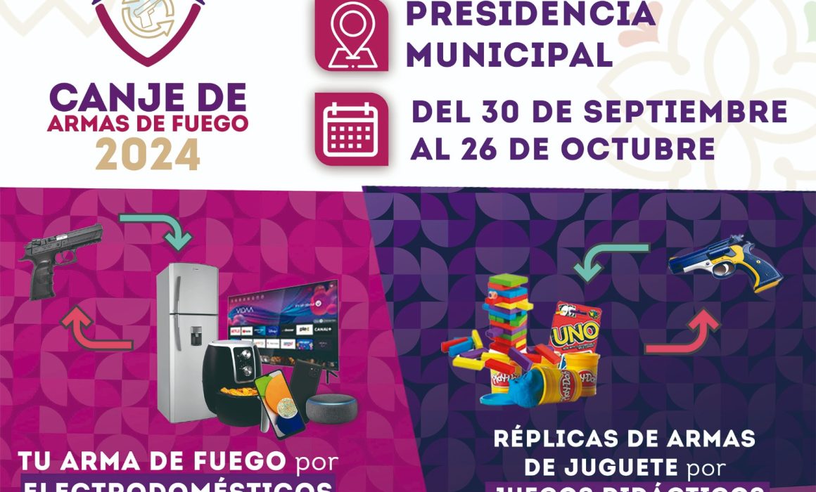 ¡Únete a la Campaña de Canje de Armas en Tlaxcala y Construyamos Seguridad!