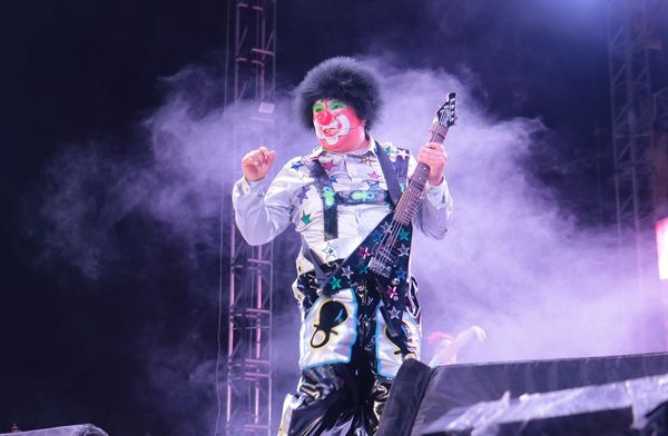 Noche de risas con Chuponcito en la feria de San Pedro Cholula 