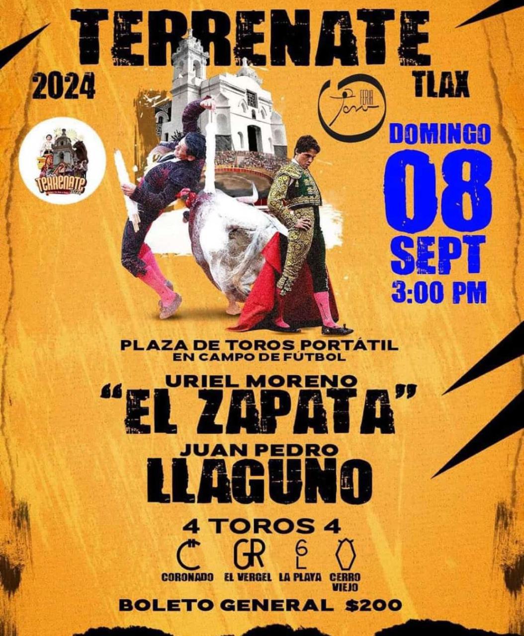 Terrenate prepara su tradicional corrida de toros en honor a San Nicolás