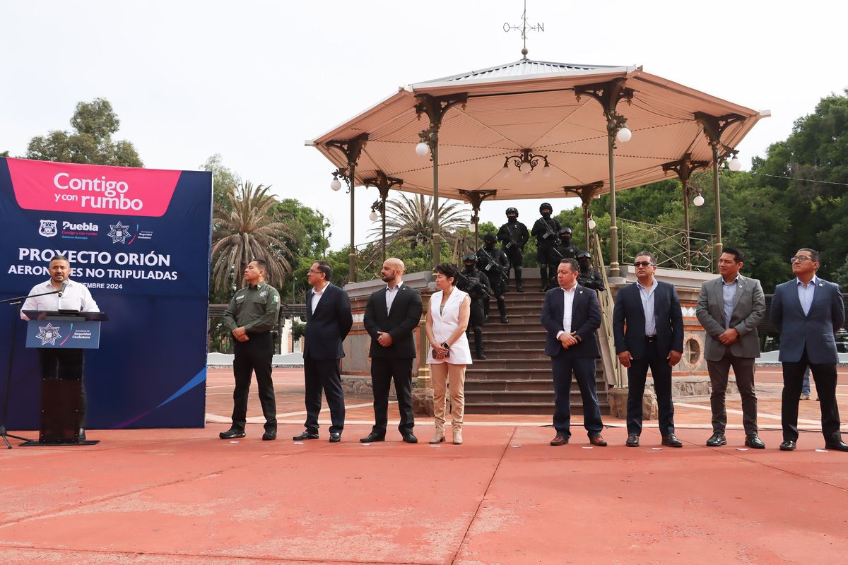 Puebla refuerza la seguridad con la implementación del proyecto Orión