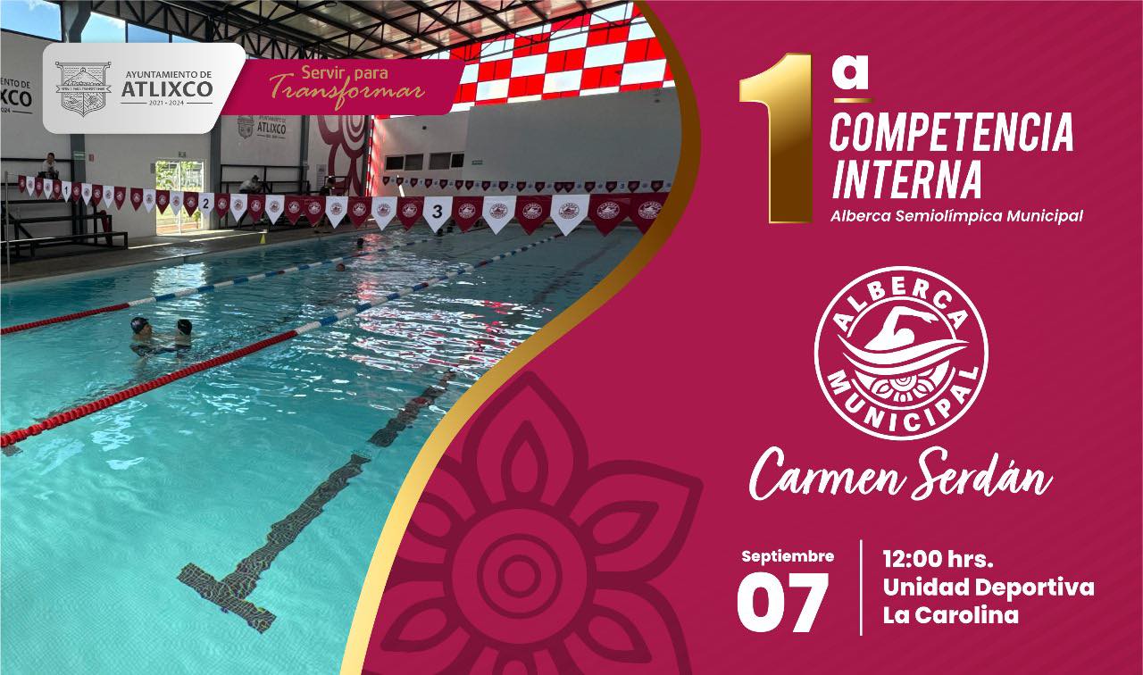 Competencia Interna en la Alberca Municipal: ¡Ven y Disfruta del Talento Local!